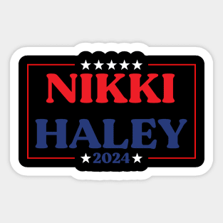 Nikki Haley 2024 For President Sticker